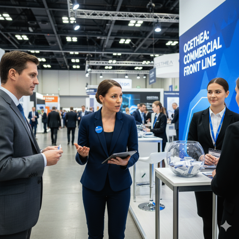 Salons professionnels : cessez d’envoyer des hôtes. Déployez une véritable équipe commerciale.